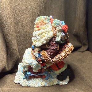 Crinkle Claus “Rooftop Santa” 1995 #659006.